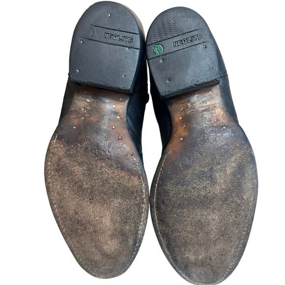 VTG Tony Lama Exotic Collection Western Boot Black Teju Lizard Leather Men SZ 9D - Picture 6 of 12